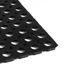Коврик ячеистый грязесборный, 40×60×1,6 см, чёрный - Фото 9