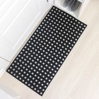 Коврик ячеистый грязесборный, 50×100×1.6 см, чёрный - Фото 1