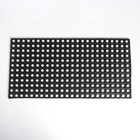 Коврик ячеистый грязесборный, 50×100×1.6 см, чёрный - Фото 3