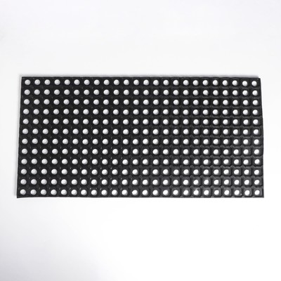 Коврик ячеистый грязесборный, 50×100×1.6 см, чёрный