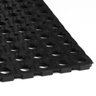 Коврик ячеистый грязесборный, 50×100×1.6 см, чёрный - Фото 5