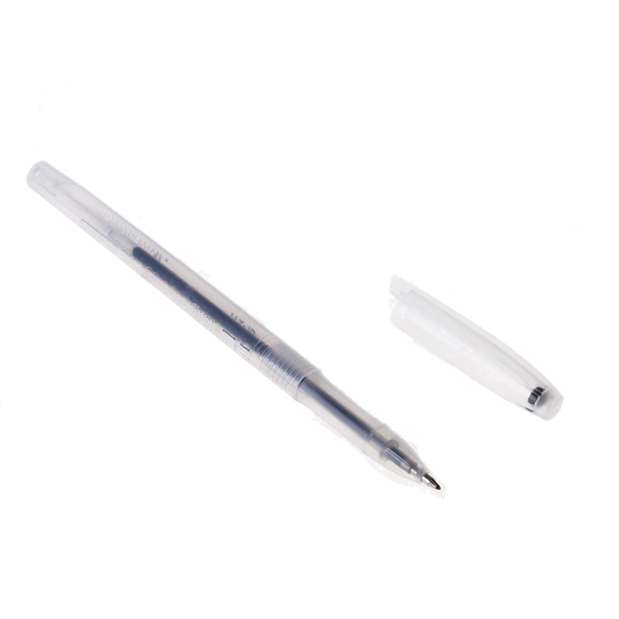 Ручка гелевая, 0.5 мм, стержень синий, тонированный корпус - Фото 1