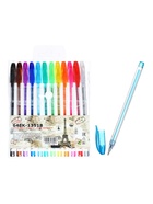 Набор гелевых ручек, 12 цветов, металлик - Фото 2