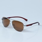 Поляризационные очки "POLARMASTER" коричневые - фото 3368331