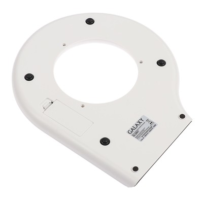 Весы кухонные Galaxy GL 2801, электронные, до 5 кг, чаша 2.2 л, чёрные