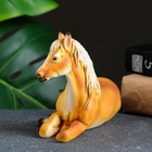Фигурка полистоун «Лошадь», рыжий, 14×8×10 см 4337990