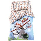 Постельное бельё 1,5 сп «Самолеты» 143х215 см, 150х214 см, 50х70 см -1 шт, 100% хлопок, поплин 125 г/м2 - Фото 1