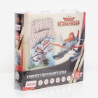 Постельное бельё 1,5 сп «Самолеты» 143х215 см, 150х214 см, 70х70 см -1 шт, 100% хлопок, поплин 125 г/м2 - Фото 5