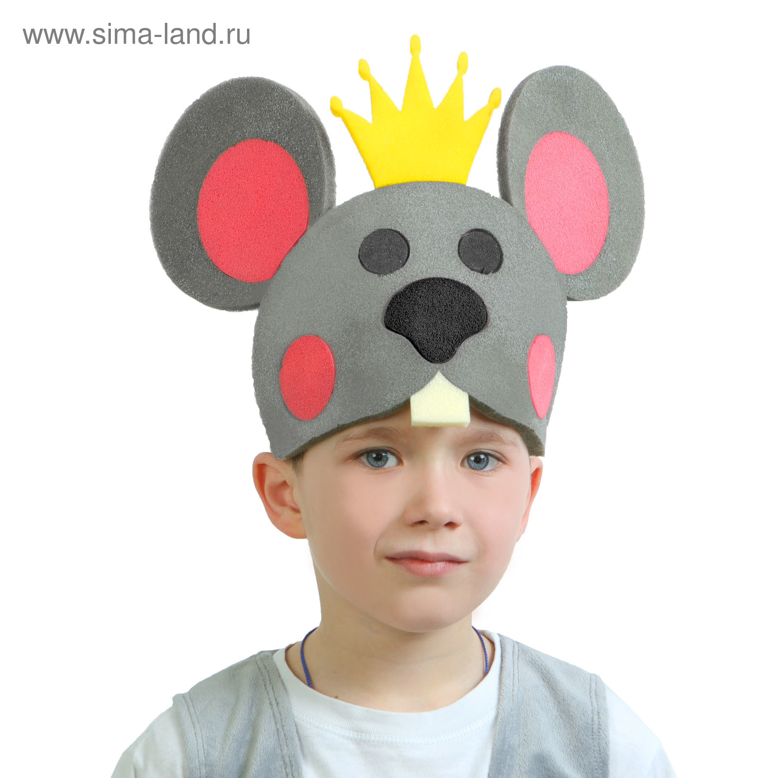 Маска мышки на голову распечатать