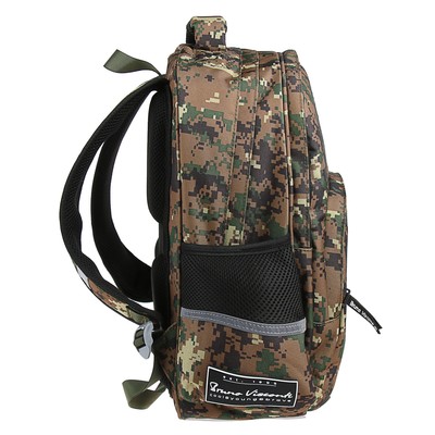 Рюкзак школьный Bruno Visconti, 40 х 30 х 16 см, эргономичная спинка, «Внедорожник», камуфляж