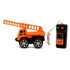 Машина «Стройтехника», на дист управлении, работает от батареек, в пакете - фото 24281173