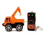 Машина «Стройтехника», на дист управлении, работает от батареек, в пакете - фото 24281174