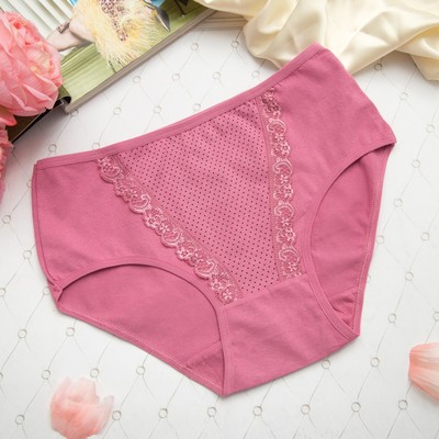 Трусы женские слипы Collorista, размер 50-52 (3 XL), цвет розовый