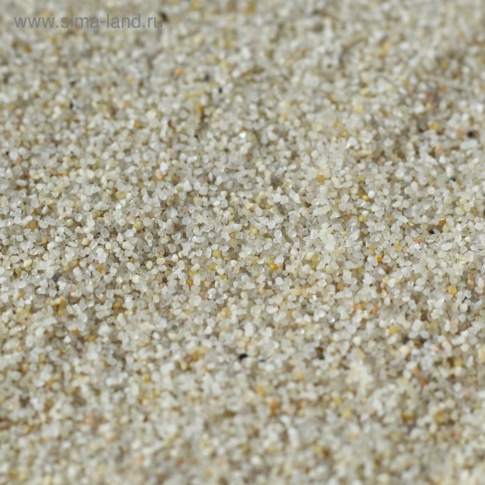 Грунт для аквариума "Песок кварцевый окатаный", фракция 0.8-2 мм, 1 кг - Фото 1