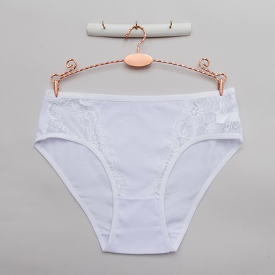 Трусы женские слипы Collorista 3, размер 48-50 (4 XL), цвет белый