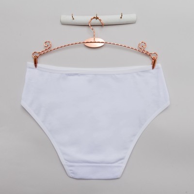 Трусы женские слипы Collorista 3, размер 48-50 (4 XL), цвет белый