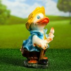 Садовая фигура "Утка с киркой" 30см - Фото 4