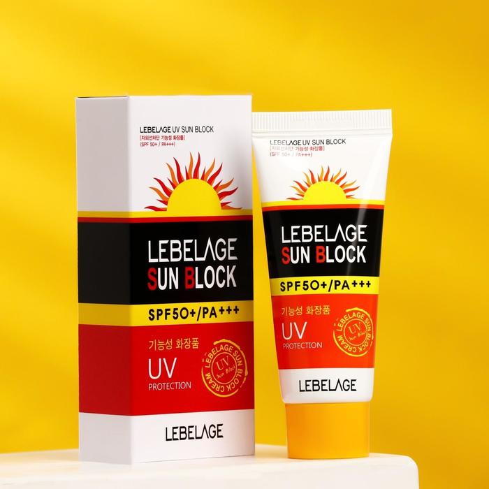 Солнцезащитный крем для лица Lebelage SPF50+/ PA+++, 30 мл - Фото 1