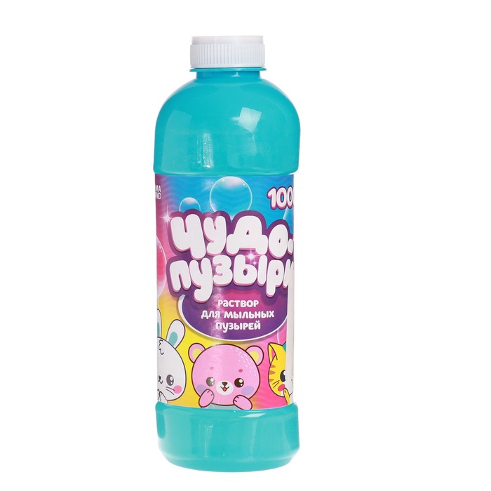 Мыльный раствор, флакон 1000 мл, цвета МИКС - Фото 1