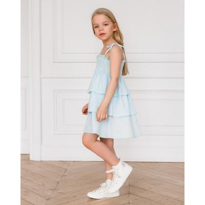 Сарафан для девочки MINAKU, рост 134 см, цвет голубой