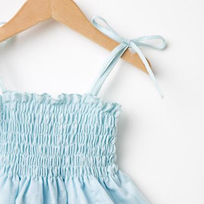 Сарафан для девочки MINAKU, рост 134 см, цвет голубой