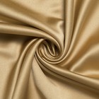 Штора портьерная «Этель» 130×300 см, двусторонний блэкаут, цвет Золотой, пл. 240 г/м², 100% п/э - Фото 3