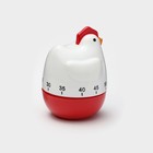 Таймер механический Доляна «Курочка», кухонный, 6.5×6.5×9.4 см - Фото 3