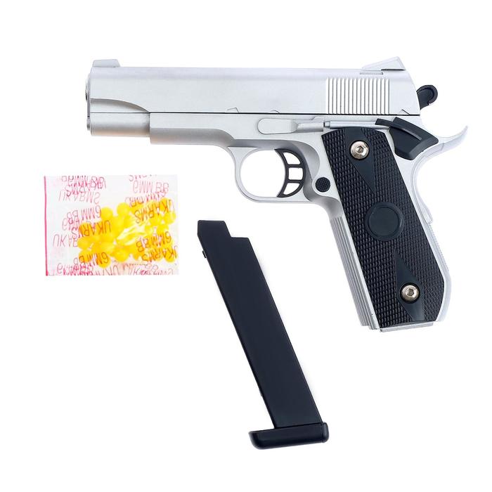 Пистолет пневматический детский «Оборона», металлический - фото 1911365747