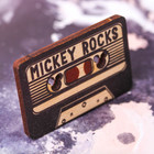 Значок на подложке "Mickey Rock", Микки Маус - Фото 3