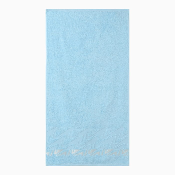 Полотенце махровое «Brilliance» 50х90 см, цвет голубой, 400 гр/м2 - Фото 1