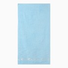 Полотенце махровое Brilliance 14-4311, 70х130см, цв.голубой, 390г/м, хлопок 100% - фото 318189900