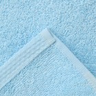 Полотенце махровое «Brilliance» 70х130 см, цвет голубой, 390 гр/м2 - Фото 3