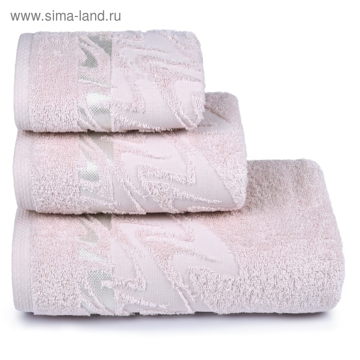 Полотенце махровое «Brilliance» 40х60 см, цвет светло-розовый, 415 гр/м2 - Фото 1