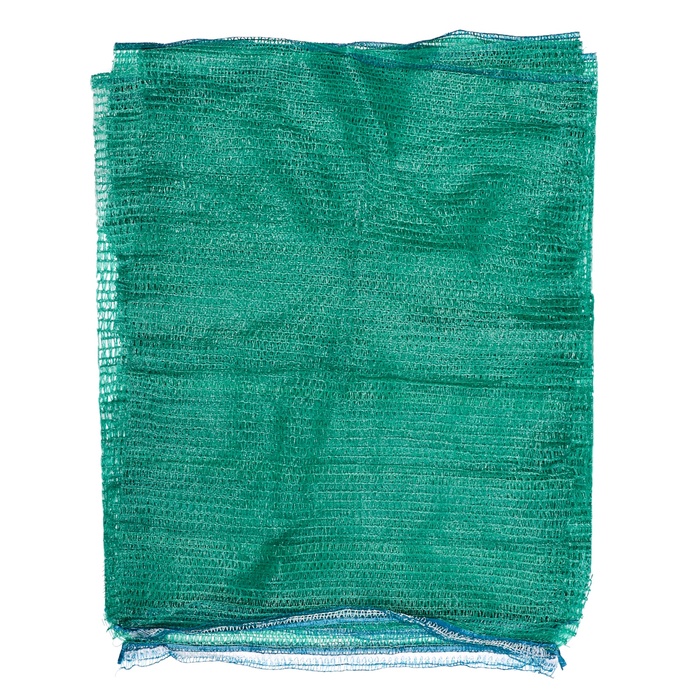 Сетка овощная, зелёная, 50×80 см, 35 - 40 кг - Фото 1