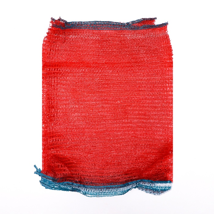 Сетка овощная с ручками, красная, 30×47 см, 8 кг - Фото 1