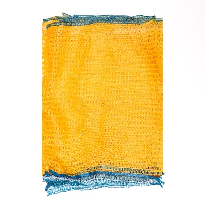 Сетка овощная с ручками, жёлтая, 25×39 см, 5 кг