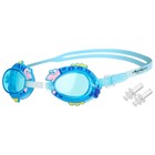 Очки для плавания детские ONLYTOP, беруши, цвета МИКС - Фото 13