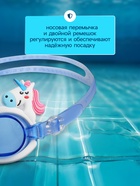 Очки для плавания детские ONLYTOP, беруши, цвета МИКС - Фото 3