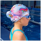 Очки для плавания детские ONLYTOP, беруши, цвета МИКС - Фото 4