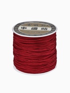Шнур «Шамбала» длина 100 м, d=1 мм, бордовый - Фото 2