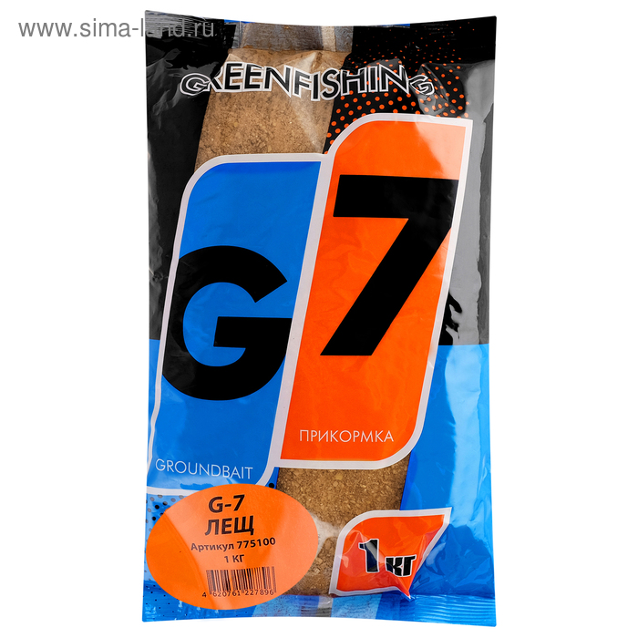 Прикормка Greenfishing G-7, лещ, 1 кг - Фото 1