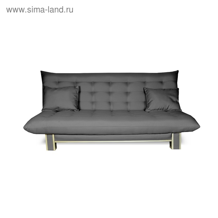 Диван прямой «ПОЛО» Style, спальное место 1200×1850 мм, рогожка, цвет графит - Фото 1