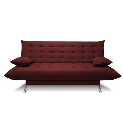 Диван прямой «ПОЛО» Lite, спальное место 1200×1850 мм, рогожка, цвет savana violet