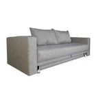 Диван прямой NEXT, c подлокотниками, спальное место 1200×1950 мм, обивка рогожка, цвет ASHy - Фото 2