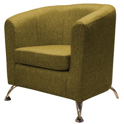 Кресло "Во", рогожка Dark Gold