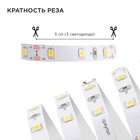 Комплект светодиодной ленты Apeyron 12В, SMD3528, 1 м, IP20, 60LED/м, 3000К, свечение тёплое белое - Фото 3