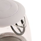 Чайник электрический ENERGY E-262, стекло, 1.7 л, 2200 Вт, белый - Фото 2