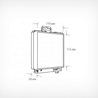 Противокражный бокс - сейфер, внутренний размеp 115х110х28