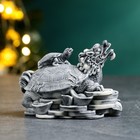 Сувенир "Дракон-черепаха на монетах" 6,5см - Фото 1