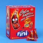 Жевательная резинка COLA BOTTLES с начинкой кола-лимон-лайм, 6 г - Фото 1